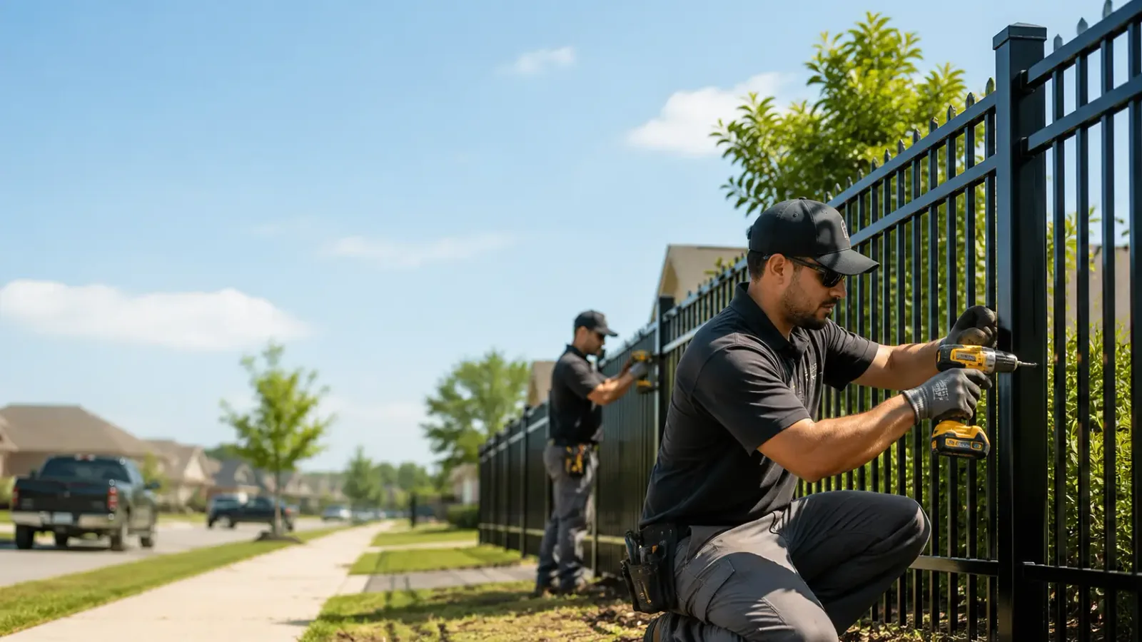 Metal Fence Installation in Carlyle, IL